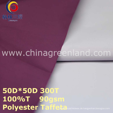 Polyester Taft Beschichtung Uni Stoff für Kleidung Regenmantel (GLLML275)